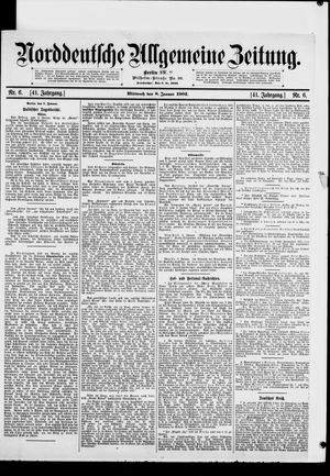 Norddeutsche allgemeine Zeitung vom 08.01.1902
