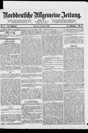 Norddeutsche allgemeine Zeitung vom 17.01.1902