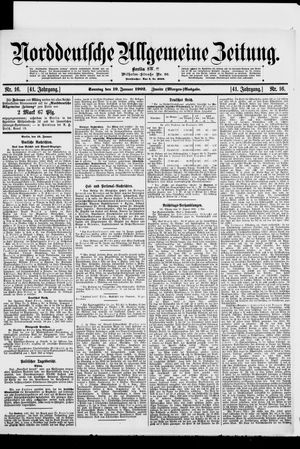 Norddeutsche allgemeine Zeitung vom 19.01.1902