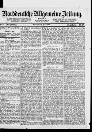 Norddeutsche allgemeine Zeitung vom 28.01.1902