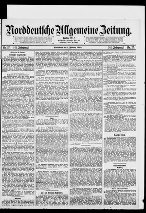 Norddeutsche allgemeine Zeitung on Feb 1, 1902