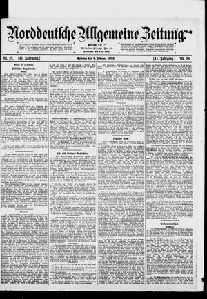 Norddeutsche allgemeine Zeitung vom 02.02.1902