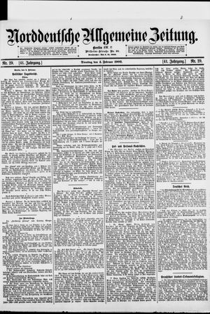 Norddeutsche allgemeine Zeitung vom 04.02.1902