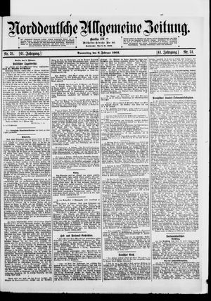 Norddeutsche allgemeine Zeitung vom 06.02.1902