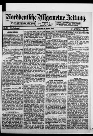 Norddeutsche allgemeine Zeitung vom 14.02.1902