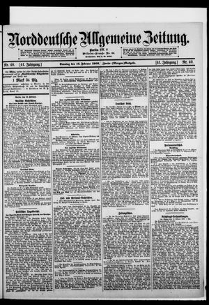 Norddeutsche allgemeine Zeitung vom 16.02.1902