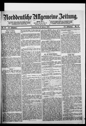 Norddeutsche allgemeine Zeitung vom 20.02.1902