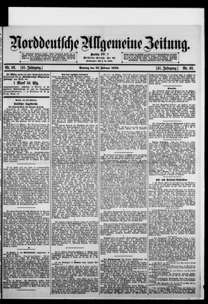 Norddeutsche allgemeine Zeitung vom 23.02.1902