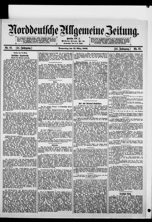 Norddeutsche allgemeine Zeitung vom 13.03.1902