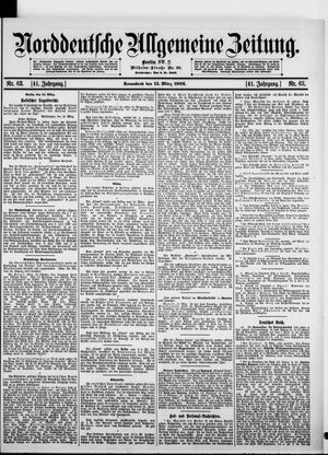 Norddeutsche allgemeine Zeitung on Mar 15, 1902