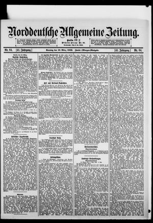 Norddeutsche allgemeine Zeitung on Mar 16, 1902