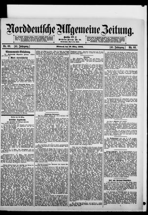 Norddeutsche allgemeine Zeitung vom 19.03.1902