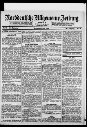 Norddeutsche allgemeine Zeitung vom 28.03.1902