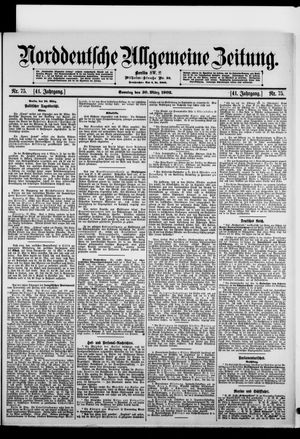 Norddeutsche allgemeine Zeitung vom 30.03.1902