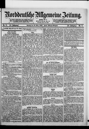 Norddeutsche allgemeine Zeitung vom 30.03.1902