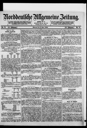 Norddeutsche allgemeine Zeitung vom 02.04.1902