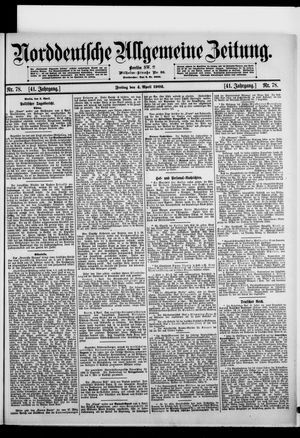Norddeutsche allgemeine Zeitung vom 04.04.1902
