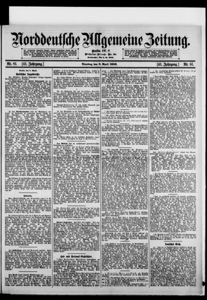 Norddeutsche allgemeine Zeitung vom 08.04.1902