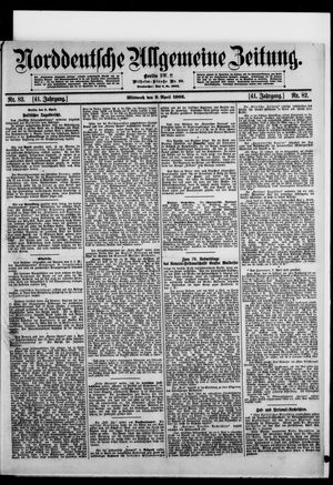 Norddeutsche allgemeine Zeitung vom 09.04.1902
