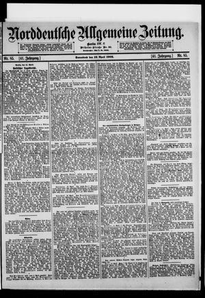 Norddeutsche allgemeine Zeitung vom 12.04.1902
