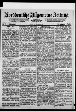 Norddeutsche allgemeine Zeitung on Apr 15, 1902
