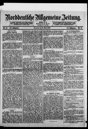 Norddeutsche allgemeine Zeitung vom 19.04.1902