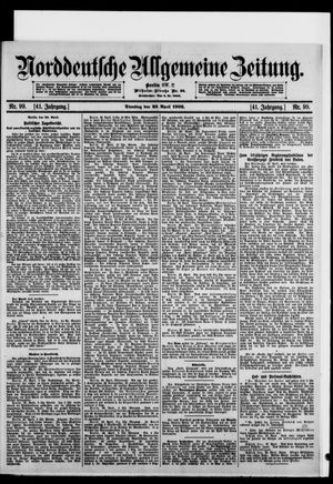 Norddeutsche allgemeine Zeitung vom 29.04.1902