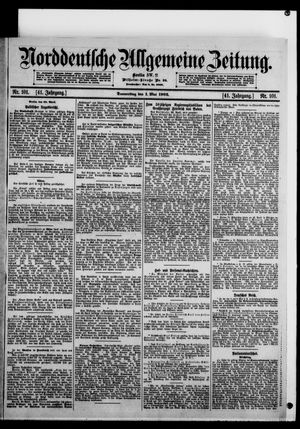 Norddeutsche allgemeine Zeitung vom 01.05.1902