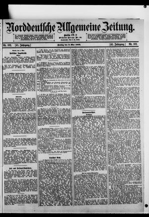 Norddeutsche allgemeine Zeitung vom 02.05.1902