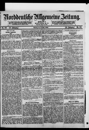 Norddeutsche allgemeine Zeitung vom 11.05.1902