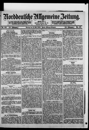 Norddeutsche allgemeine Zeitung vom 11.05.1902