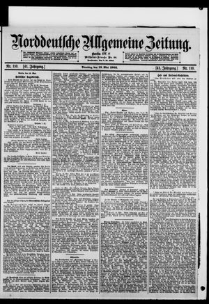 Norddeutsche allgemeine Zeitung vom 13.05.1902