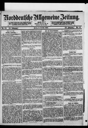 Norddeutsche allgemeine Zeitung vom 16.05.1902