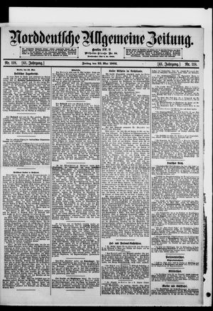 Norddeutsche allgemeine Zeitung vom 23.05.1902