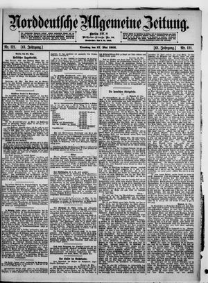 Norddeutsche allgemeine Zeitung vom 27.05.1902