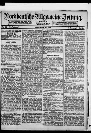 Norddeutsche allgemeine Zeitung on May 28, 1902