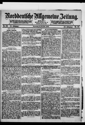 Norddeutsche allgemeine Zeitung vom 29.05.1902