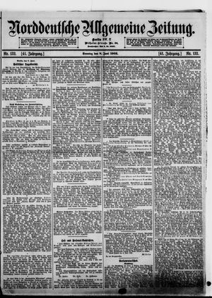 Norddeutsche allgemeine Zeitung vom 08.06.1902