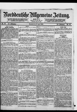 Norddeutsche allgemeine Zeitung vom 14.06.1902