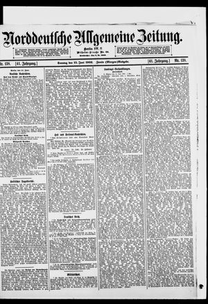 Norddeutsche allgemeine Zeitung vom 15.06.1902