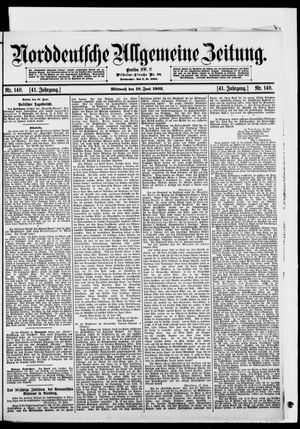 Norddeutsche allgemeine Zeitung vom 18.06.1902