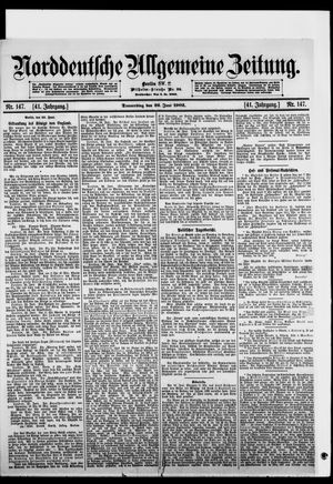 Norddeutsche allgemeine Zeitung vom 26.06.1902