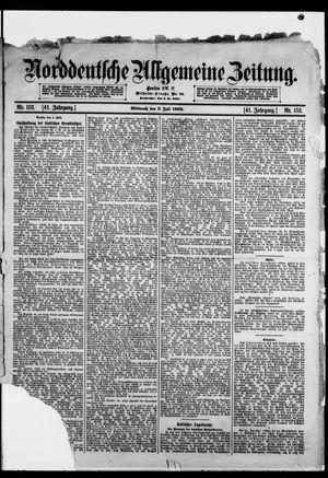 Norddeutsche allgemeine Zeitung vom 02.07.1902