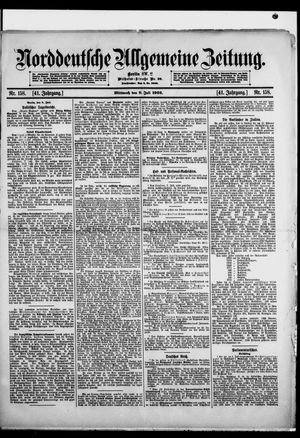 Norddeutsche allgemeine Zeitung vom 09.07.1902