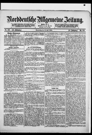 Norddeutsche allgemeine Zeitung vom 10.07.1902
