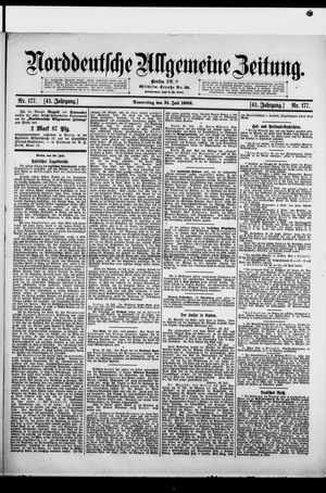 Norddeutsche allgemeine Zeitung vom 31.07.1902