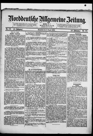 Norddeutsche allgemeine Zeitung vom 02.08.1902