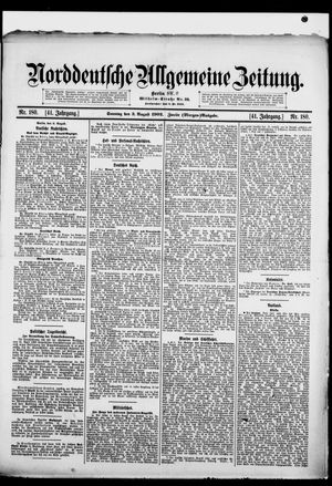 Norddeutsche allgemeine Zeitung vom 03.08.1902
