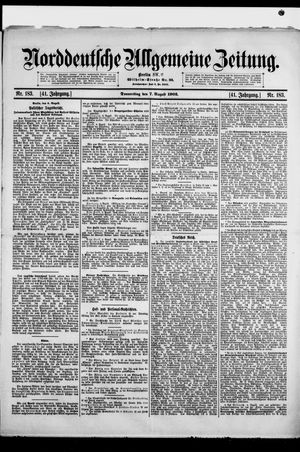 Norddeutsche allgemeine Zeitung vom 07.08.1902