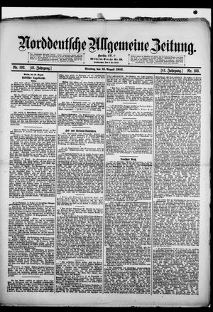 Norddeutsche allgemeine Zeitung vom 19.08.1902
